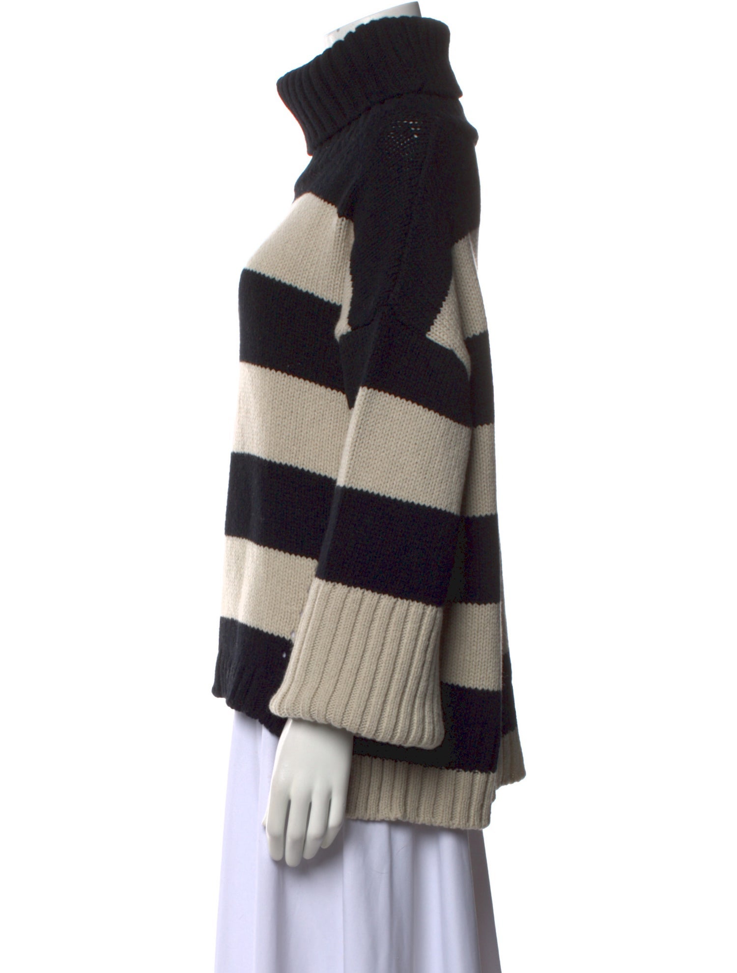Goop G. Label Merino Wool Striped Sweater